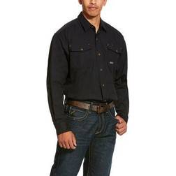 Ariat Men's Long-Sleeve Rebar Made Tough DuraStretch Work Shirt