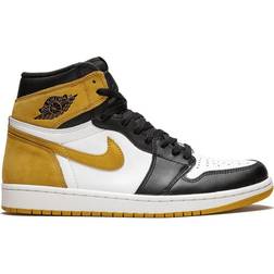 Nike Air Jordan 1 Retro High OG M - Summit White/Yellow Ochre/Black