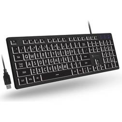 X9 Performance Large Key Keyboard Backlit