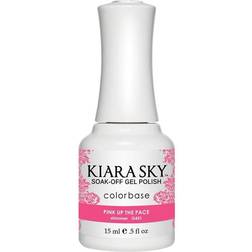 Kiara Sky Colorbase Soak-Off Gel Polish G451 Pink Up the Pace