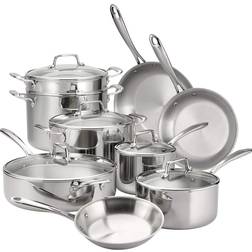 Tramontina 14 18/10 Cookware Set with lid