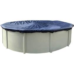 Winter block premium winter pool cover for above ground pools, 24’ ft. round
