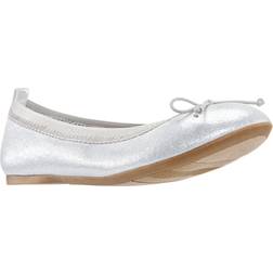 Nina Girl's Esther Ballerinas - Silver Shimmer