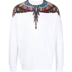 Marcelo Burlon Grizzly Wings Hoodie - White