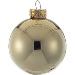 Kurt Adler Gold Gold Glossy Ball Christmas Tree Ornament