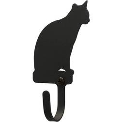 Village Wrought Iron Metal with Sitting Coat Hook