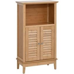 Homcom Freestand Wooden Landing Pantry Space Liquor Cabinet