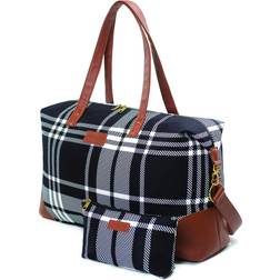 Jadyn Luna Women's 37L Weekender Duffel Bag Plaid