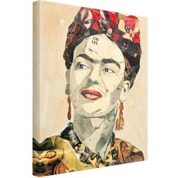 Kunstdruck Hochformat Frida Kahlo Bild