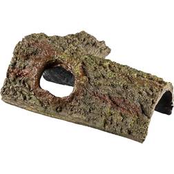 Zilla bark bend small reptile terrarium decor