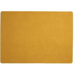 ASA soft leather Tischset 6er-Set amber Platzdeckchen Braun, Gelb