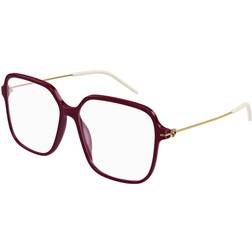 Gucci GG 1271O 003, including lenses, SQUARE Glasses, FEMALE