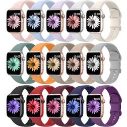 SuperNaNa Silicone Band for Apple Watch 15-Pack