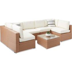 Best Choice Products 7-Piece Conversation Outdoor Lounge Set