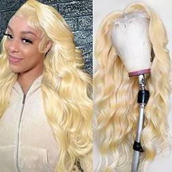 Seemor 13x4 Body Wave Frontal Wig 20 inch #613 Blonde