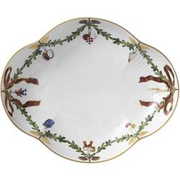 Royal Copenhagen Star Fluted Christmas Serveringsfat