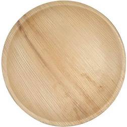 Dtocs Palm Leaf Dinner Plate Bamboo in Brown Wayfair Brown