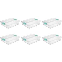 Sterilite Large File Clip Clear Storage Box