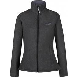 Regatta Women's Connie V Softshell Walking Jacket - Black Marl