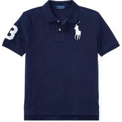 Polo Ralph Lauren Boy's Big Pony Cotton Mesh Polo Shirt - Refined Navy