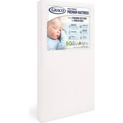 Graco Premium Foam Crib & Toddler Mattress 27.6x52"