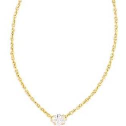 Kendra Scott Cailin Pendant Necklace - Gold/Transparent