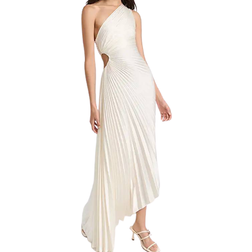 A.L.C. Delfina Pleated Dress - Whisper White