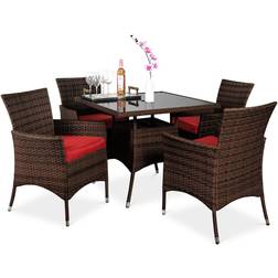 Best Choice Products Umbrella Patio Dining Set