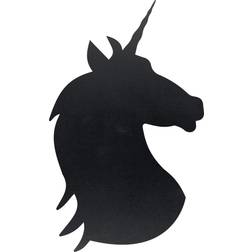 Securit Silhouette Unicorn Kridttavle Opslagstavle