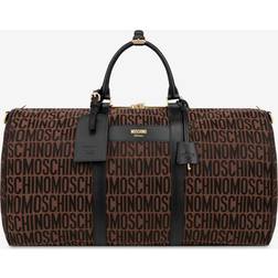 Moschino All-over Logo Nylon Holdall