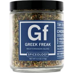 Spiceology Greek Freak Mediterranean Blend Seasoning Rub