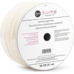 Dritz Home Nylon Upholstery Zipper Chain 35-Yards Cream