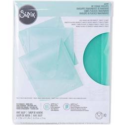 Sizzix plastic envelopes 3/pkg-6.875"x5" mint julep