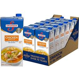 Swanson 100% Natural, Gluten-Free Chicken Broth, 32