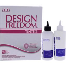 Zotos salon beauty design freedom tinted alkaline hair perm firm