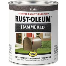 Rust-Oleum hammered metal finish, 1 Silver, Gray