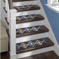 The Sofia Rugs Stair Treads Steps Blue
