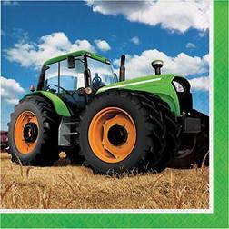 Creative Converting 48ct Tractor Time Disposable Napkins
