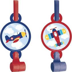 Creative Converting 24ct Toy Airplane Party Blowers