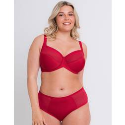 Curvy Kate Wonderfully Side Support Bra Strawberry Red