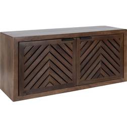 Kate and Laurel Mezzeta Coastal Wall Cabinet