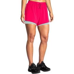 Brooks Women's Moment 5in 2-in-1 Shorts