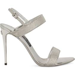Dolce & Gabbana KIM rhinestone sandals lgt_grey_crystal