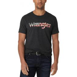 Wrangler Men's American Flag Kabel T-Shirt