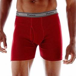 Hanes men’s boxer brief 4-pack short slip tagless cotton underware