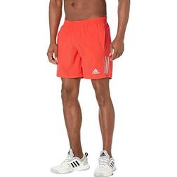 Adidas Men's Own The Run Shorts - Bright Red/Reflective Silver