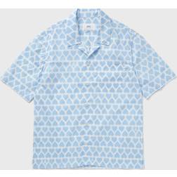 Ami Paris Heart-Print Cotton-Poplin Shirt 39/M