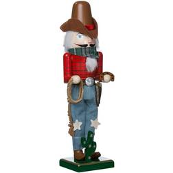 Kurt Adler 15-Inch Wooden Cowboy Nutcracker