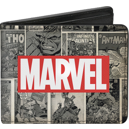 Marvel Comics Bi-Fold Wallet - Multicolour