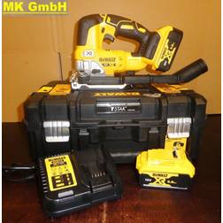 Dewalt dcs 334 p2 akku stichsäge, 2x 18v-5,0ah li, brushless, dcs334p2 tstak